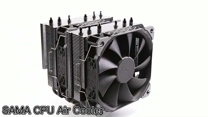 Migliore raffreddamento dell'aria del raffreddatore della cpu di rame della cpu per il caso del pc