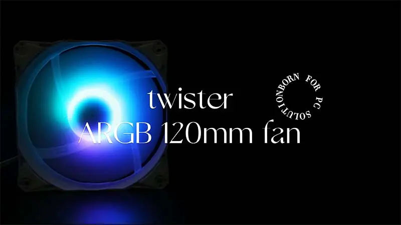 Sama 120 mm Fan Facile installazione Heatstick Fan Raffreddamento Computer Cooler Fan
