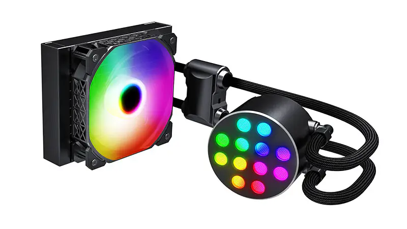 Sama 120mm Radiatore Arcobaleno Pc Para Cpu Rgb Liquid Cooler Block Computer Cpu Water Coolers And Cooling Fan Systems For Pc Cpu
