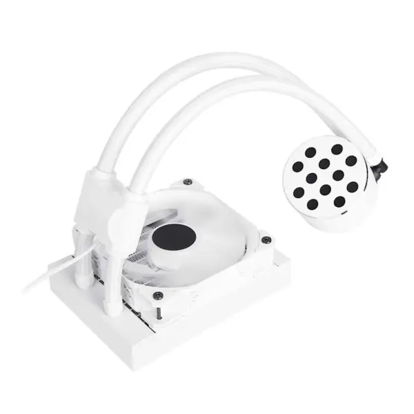 Sama 12cm Aio Cpu Cooler Radiatore rame Display acqua raffreddamento liquido Pc Cpu Cooler Rgb Glow con pompa a basso rumore