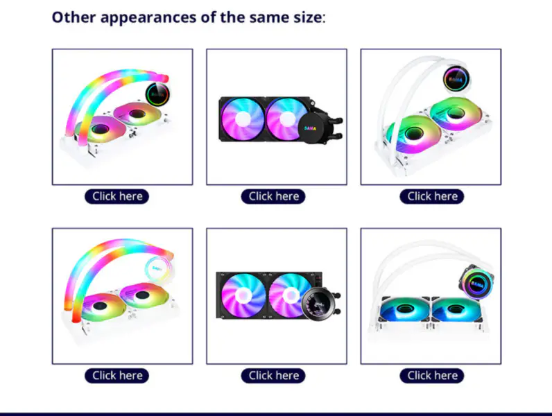 Sama 240mm Radiatore Arcobaleno Pc Para Cpu Rgb Blocco Raffreddatore a Liquido Computer Cpu Raffreddatori ad Acqua E Sistemi di Ventole di Raffreddamento Per Pc Cpu