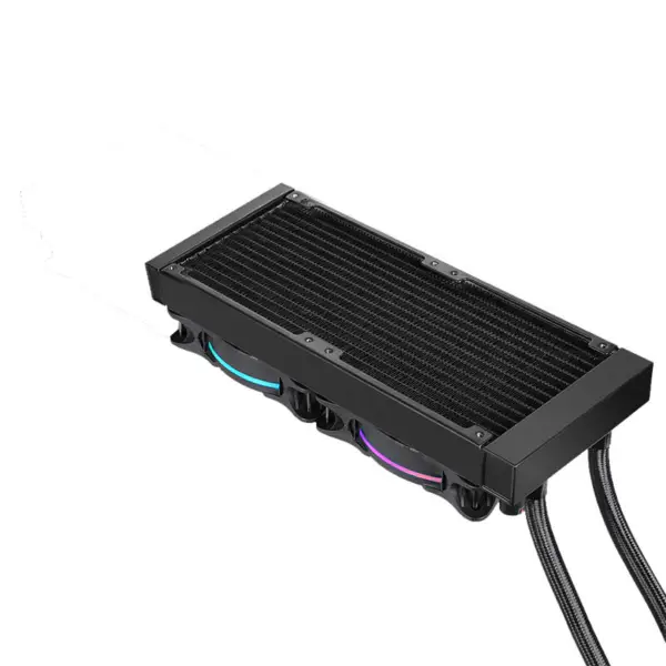 Sama 24cm Aio Cpu Cooler Radiatore rame acqua raffreddamento liquido Pc Cpu Cooler Rgb Glow