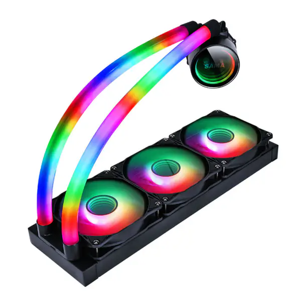 Sama 360 Lga1200 Lga1700 Lga 2011 nero Watercooling Pc Cooler Watercoole Cpu Cooling Water Heatsink System per il raffreddamento del caso Pc