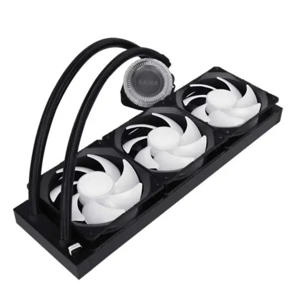 Sama 360 mm radiatore arcobaleno Pc Para Cpu Rgb Liquid Cooler Block Computer Cpu raffreddatori ad acqua e sistemi di raffreddamento della ventola per Pc Cpu