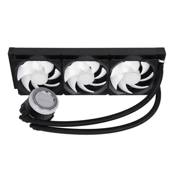 Sama 36cm Aio Cpu Cooler Radiatore rame Display acqua raffreddamento liquido Pc Cpu Cooler Rgb Glow con pompa a basso rumore