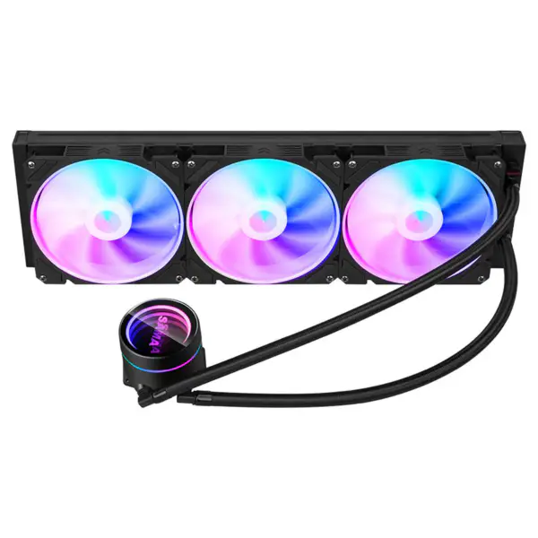 Sama 420 mm Gpu Cooler Lga 1700 Pc Cpu Water Cooling Kit Rainbow Pc Cpu Water Cooling Kit