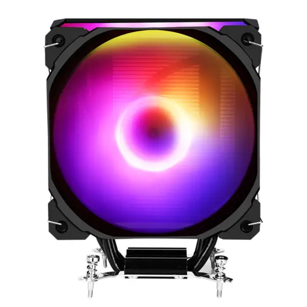 Sama 4heatpipes Cpu Dissipazione di calore Cpu Raffreddatore d'aria Rgb Per Amd Compatibilità Intel