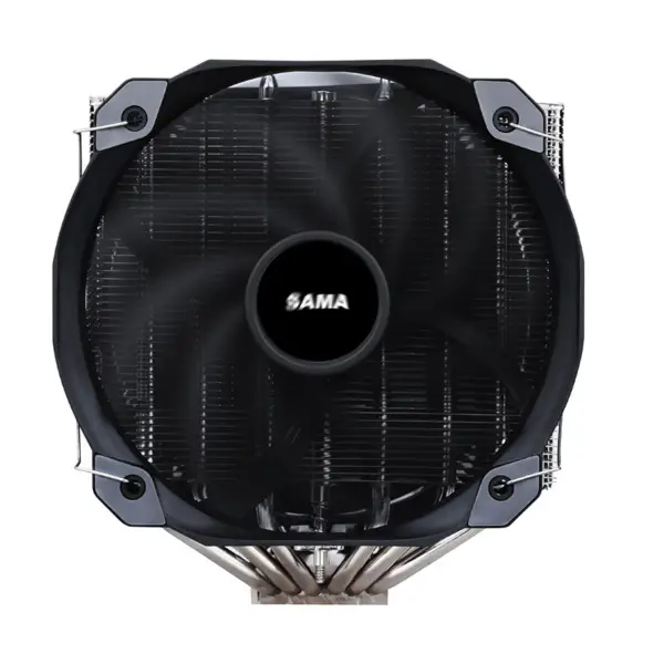 Sama 6 Heatpipes 140 mm doppia torre di raffreddamento doppia ventola scambiatore di calore raffreddatore d'aria torre doppia Cpu Cooler per caso Pc