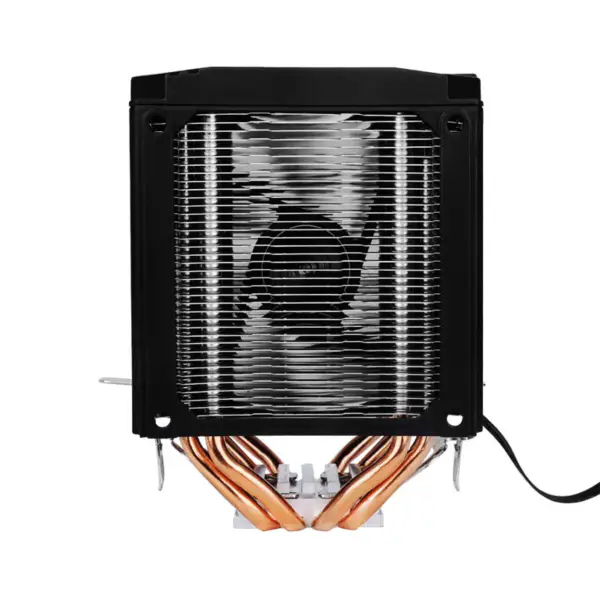 Sama 9cm Dual Tower Air Cooler Personalizzabile Argb Top Cover Radiatore Cpu Nero/Argento Piccolo ma potente raffreddatore d'aria Cpu