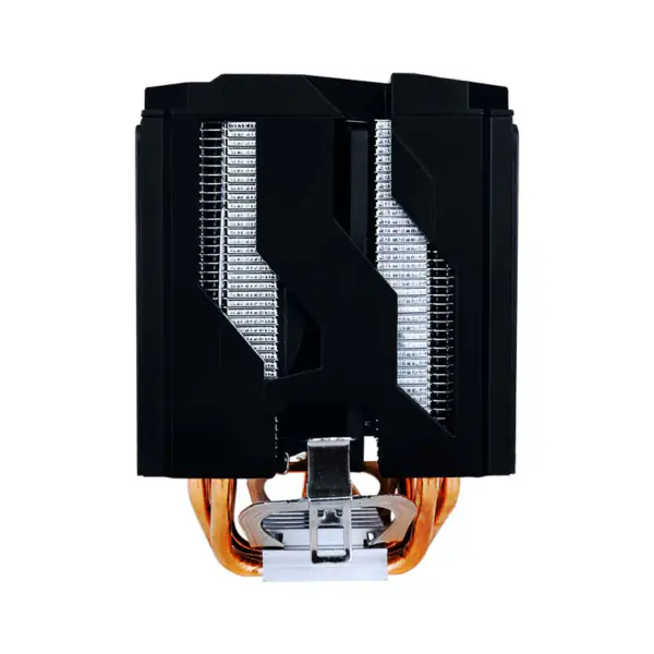 Sama 9cm Dual Tower Air Cooler Personalizzabile Argb Top Cover Radiatore Cpu Nero/Argento Piccolo ma potente raffreddatore d'aria Cpu