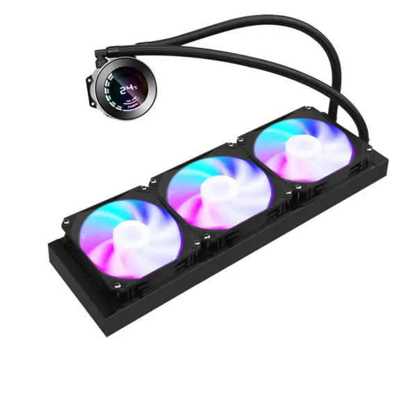 Sama alluminio alette dissipatore di calore acqua raffreddamento ad aria con ventola colorata