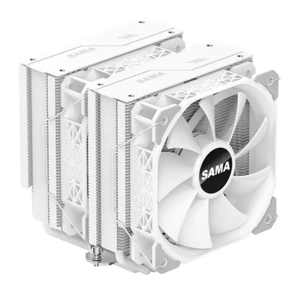 Sama Am4 Am5 Cpu Heatsink Cooler forte ventilatore funzionale doppio Fan Cooler Cpu Processor raffreddamento