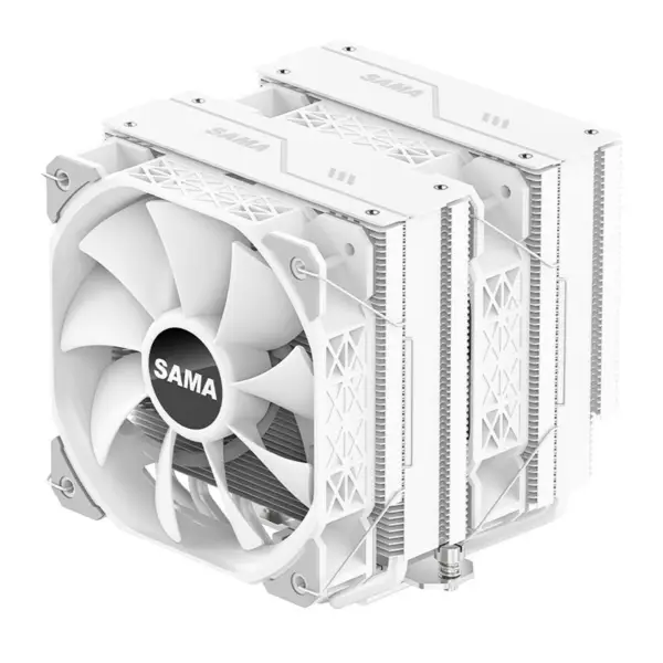 Sama Am4 Am5 Cpu Heatsink Cooler forte ventilatore funzionale doppio Fan Cooler Cpu Processor raffreddamento
