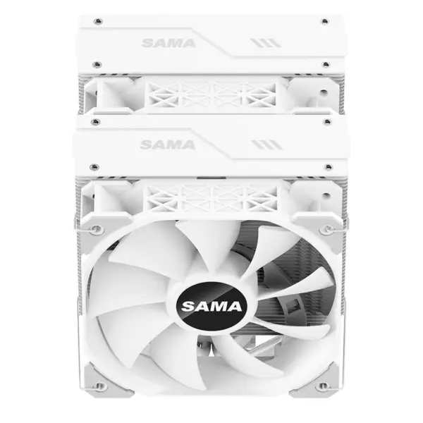 Sama Am4 Am5 Cpu Heatsink Cooler forte ventilatore funzionale doppio Fan Cooler Cpu Processor raffreddamento