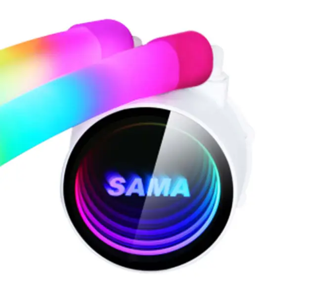 Sama Argb controlla il radiatore di raffreddamento ad acqua della cpu della singola ventola di 12 cm Rgb
