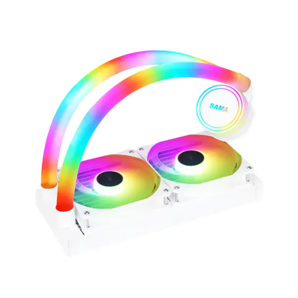 Sama Argb illuminazione tubi Lga 1700 Cpu radiatore Computer Case Water Cooler Cpu raffreddamento a liquido per Intel Amd