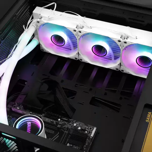 Sistema di raffreddamento ad acqua di Sama Cpu Kit di raffreddamento del raffreddatore di Aio Esposizione liquida Cpu per il caso del Pc di gioco