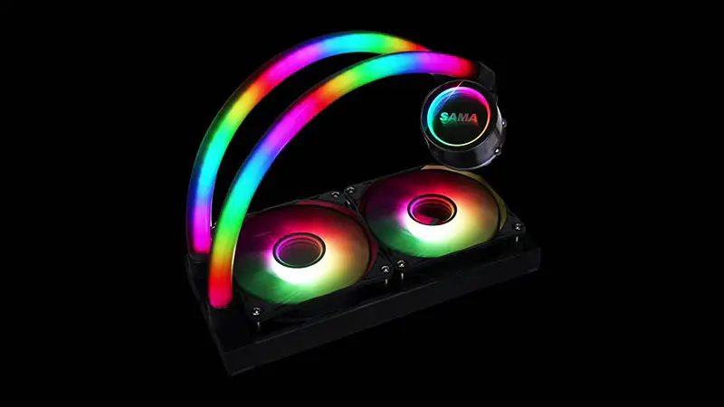 Sama Custom migliore rame radiatore dissipatori Cpu Cooler Fan aria e liquido caso di raffreddamento per la vendita