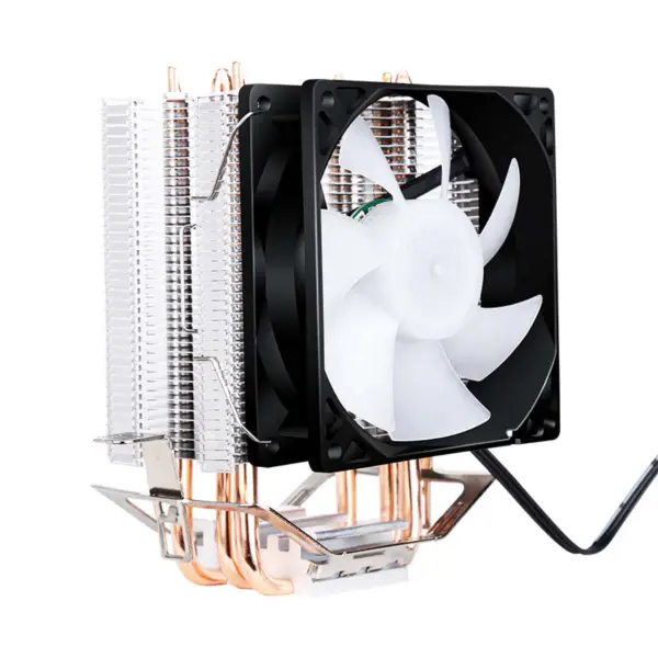 Sama Logo personalizzabile Computer Cooling Fan 5v 3pin Rgb Dissipatore Pc Intel Amd Cpu Air Cooler 3 Heatpipes 40000h Cpu Cooler