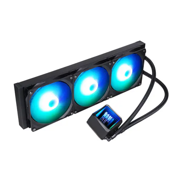 Sama Customizable Logo Water Cooler 45.1cfm-90.3cfm Radiatore Dissipazione di calore Performance Cpu Cooling Fan