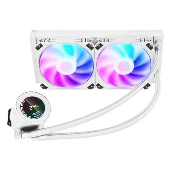 Sama Aio 240 mm Lcd schermo acqua sistema di raffreddamento raffreddamento Pc raffreddamento ad acqua Heatdink Cpu