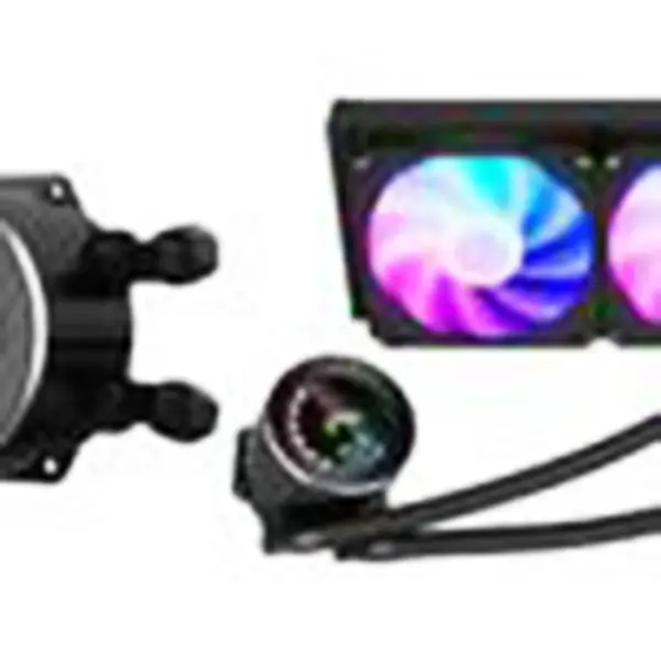 Sama Aio 240 mm Lcd schermo acqua sistema di raffreddamento raffreddamento Pc raffreddamento ad acqua Heatdink Cpu