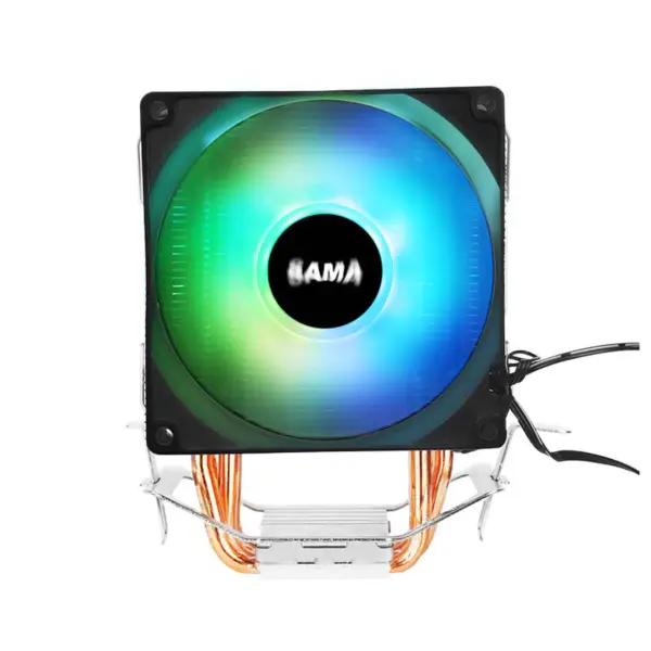 Sama 3 tubi neri di calore Cpu Air Cooler Laptop Cpu Cooler 35.07cfm Argb Effect Cpu Cooler