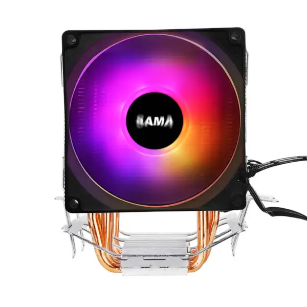 Sama 3 tubi neri di calore Cpu Air Cooler Laptop Cpu Cooler 35.07cfm Argb Effect Cpu Cooler