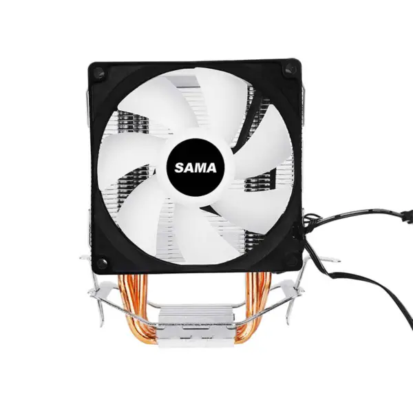 Sama 3 tubi neri di calore Cpu Air Cooler Laptop Cpu Cooler 35.07cfm Argb Effect Cpu Cooler