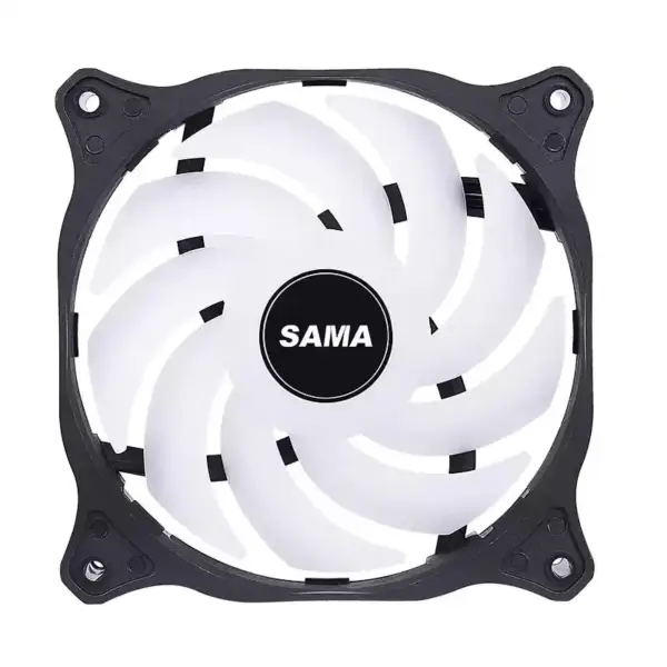 Sama Twister Argb Computer Cpu Case Fan 120 mm Cpu Cooling Fan per Gaming Case Pc
