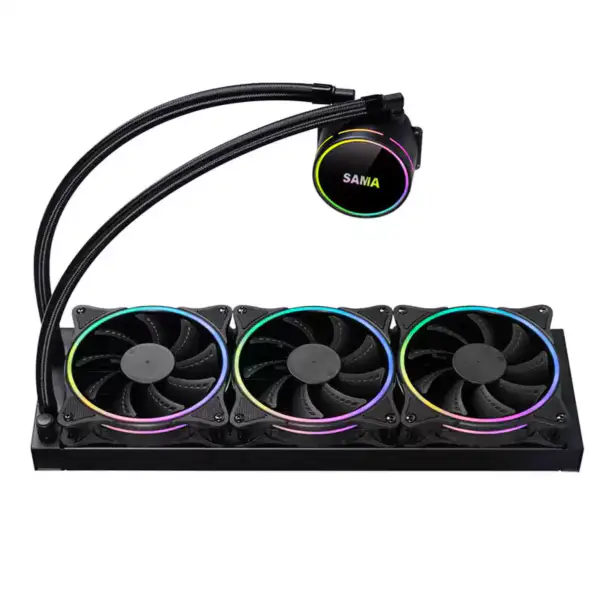 Kit di raffreddamento ad acqua di Sama Raffreddatore della Gpu del PC Sistema liquido nero Raffreddatore della Cpu 1700 per Cpus