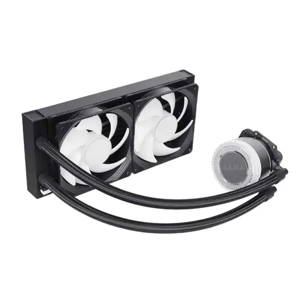 Sama 240 mm radiatore nero Pc Cpu raffreddamento ad acqua