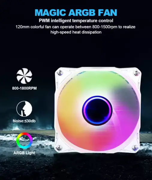Sama personalizzato 120 mm Rgb illuminazione liquido Aio Cooler Cpu Liquid Cooler Raffreddamento ad acqua liquido per Pc