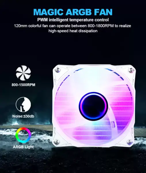 Sama ha personalizzato 240 mm Rgb illuminazione liquido Aio Cooler Cpu Liquid Cooler raffreddamento ad acqua liquido per Pc