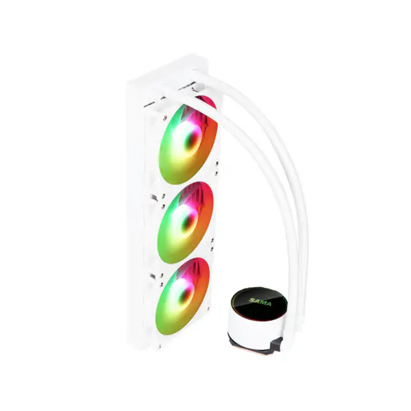 Sma Display Cpu Core Temperature Liquid Cooler 50000hrs Cpu Cooler Rgb Logo personalizzabile Argb Cpu Cooler