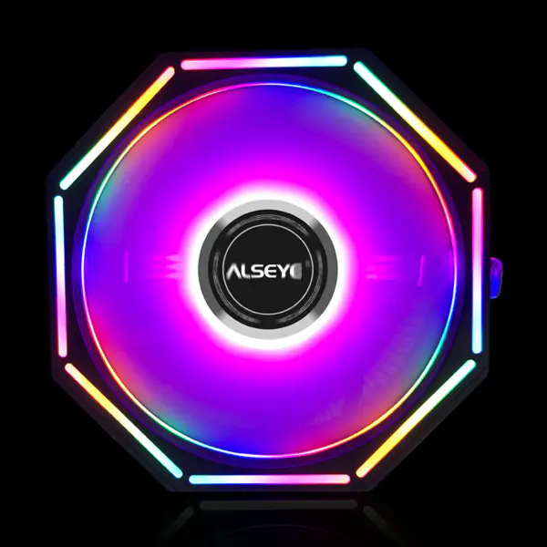 Alseye 120 mm dissipatore di calore Rgb raffreddamento ventola Cpu Cooler 775/115x/1200