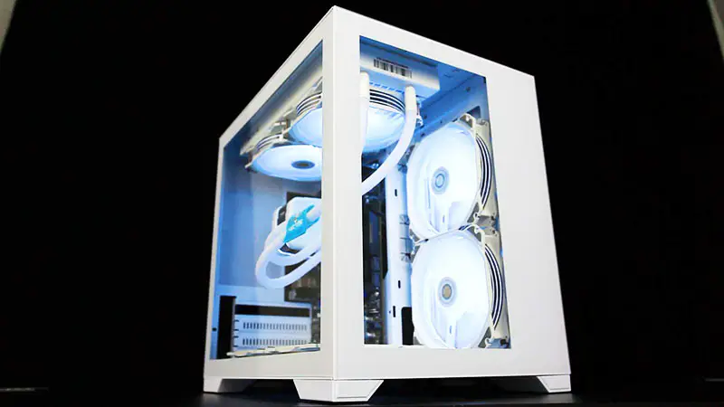 Alseye 360 mm White Frame Sync Argb Aio Liquid Cooler con display della temperatura per Cpu di 12a generazione