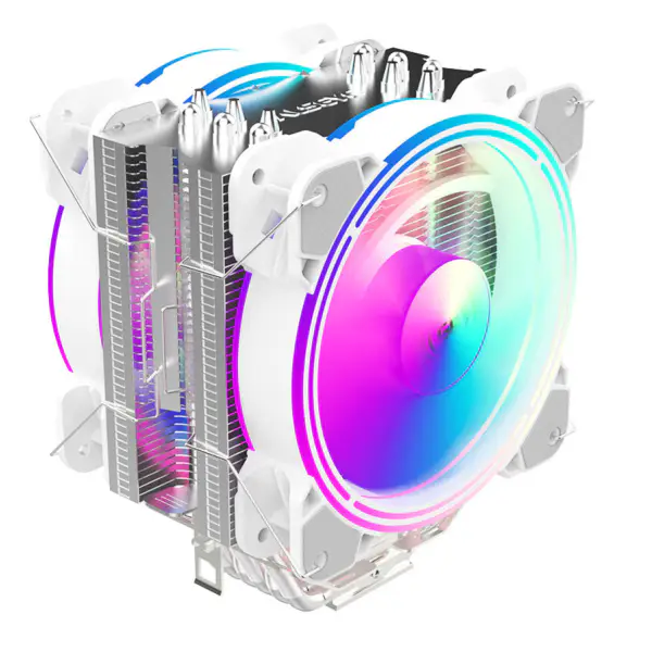 Alseye 6pipes 120mm Dissipatore di calore a doppia ventola Argb Cpu Fan Cooler