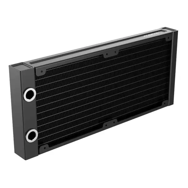 Parti del kit di raffreddamento ad acqua del computer Pc Raffreddamento a liquido Diy 240 Radiatore con 2 pezzi di ventola del caso