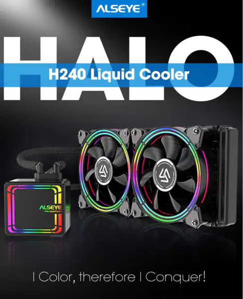 Raffreddamento ad acqua liquido del radiatore di raffreddamento della Cpu per Cpu 240mm