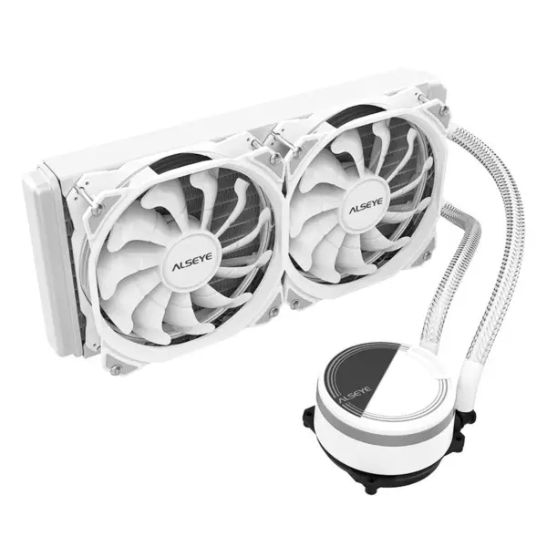 Sistema di raffreddamento ad acqua di Alseye di Rgb 240mm che raffredda i desktop di gioco del computer portatile Cpu Cooler