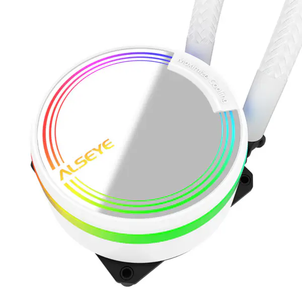 Sistema di raffreddamento ad acqua di Alseye di Rgb 240mm che raffredda i desktop di gioco del computer portatile Cpu Cooler