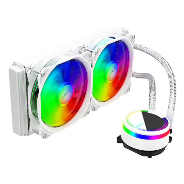 Sistema di raffreddamento ad acqua di Alseye di Rgb 240mm che raffredda i desktop di gioco del computer portatile Cpu Cooler