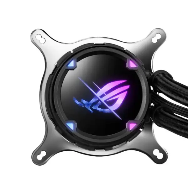 AsUs Rog Strix Lc Ii 120 Argb Radiatore di raffreddamento ad acqua integrato Cpu Asetek Processor Cooling