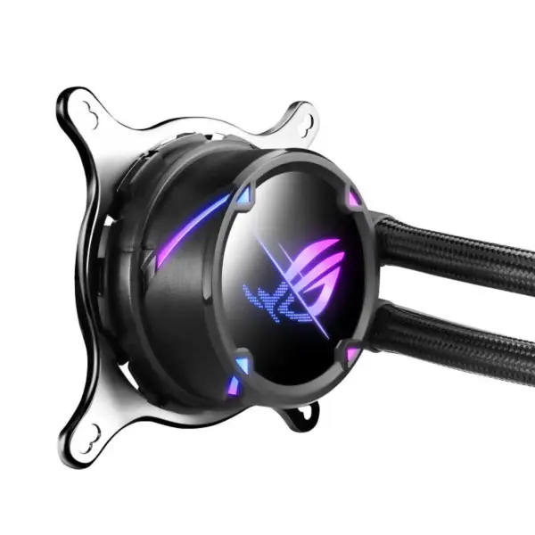 AsUs Rog Strix Lc Ii 120 Argb Radiatore di raffreddamento ad acqua integrato Cpu Asetek Processor Cooling