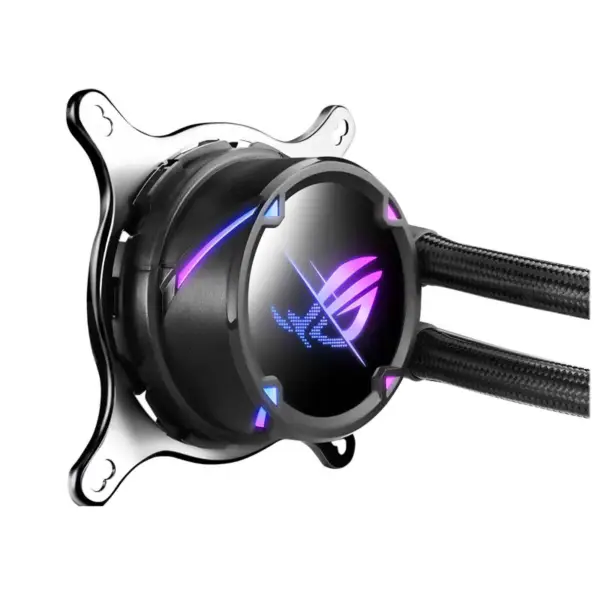 AsUs Rog Strix Lc Ii 280 Argb Aio 2fans Radiatore di raffreddamento ad acqua integrato Cpu Asetek Processore Ventola di raffreddamento