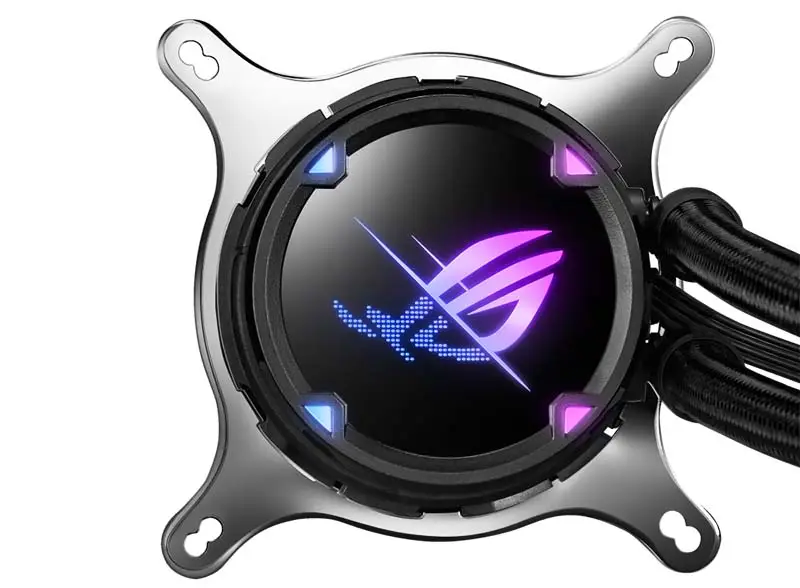 AsUs Rog Ryujin Ii 240 Argb 2fans Radiatore di raffreddamento ad acqua integrato 12a generazione Cpu Asetek Processore di raffreddamento