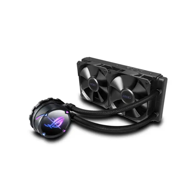 AsUs Rog Strix Lc Ii 240 2fans Radiatore ad acqua integrato Cpu Asetek 7th Pwm Dc Cpu Cooling Fan