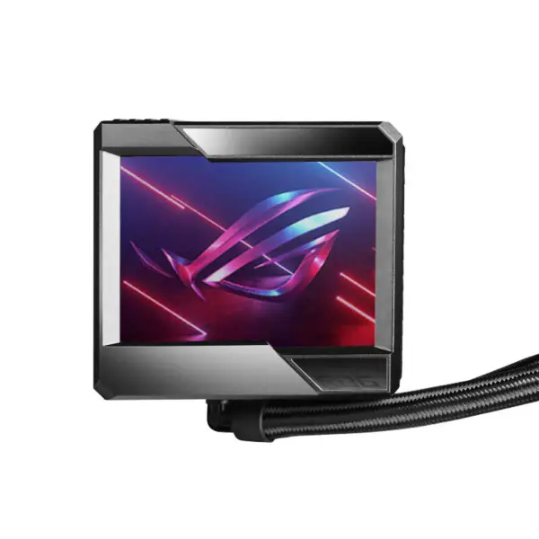 AsUs Rog Ryujin Ii 240 2fans Radiatore integrato per il raffreddamento ad acqua Cpu di 12a generazione Asetek 7th Gen 3.5in Lcd Cpu Cooling