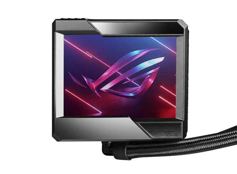 AsUs Rog Ryujin Ii 360 Argb 3fans Radiatore integrato raffreddato ad acqua 12a Gen Cpu Asetek 7a Gen 3.5in Lcd Pwm Dc Argb Cool Fan